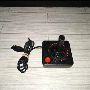 Atari 2600 Original Orange-Trim Joystick Gaming Controller